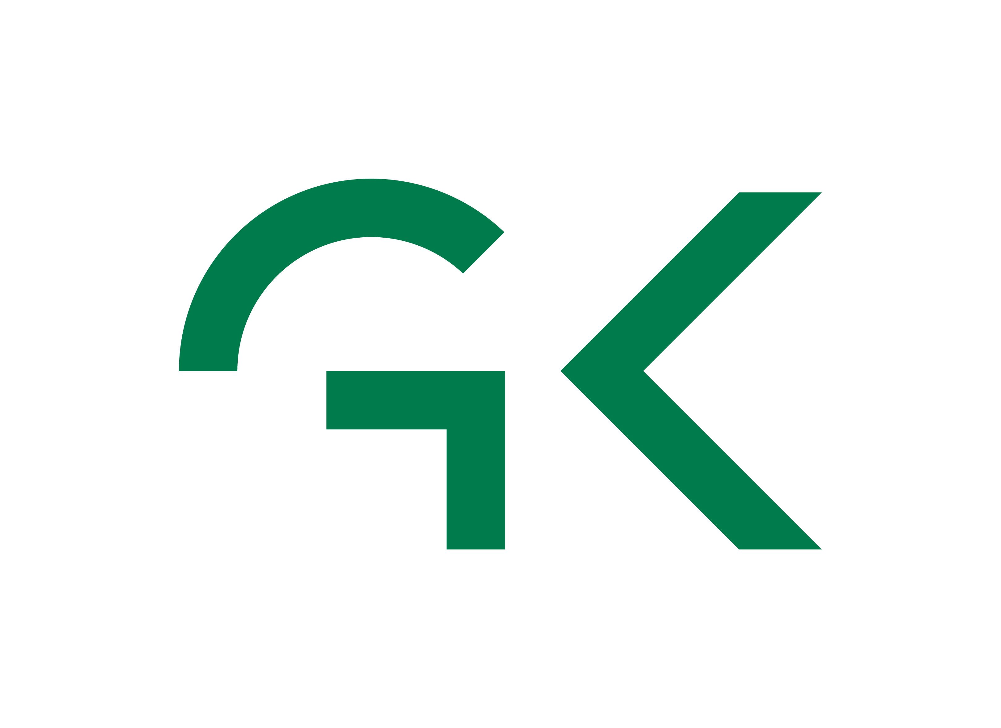 Logo for GK